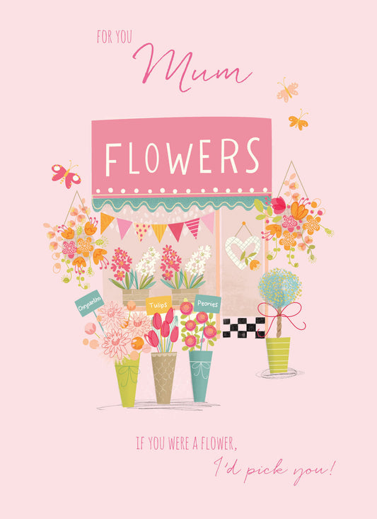 Mother's Day Card - Flower Shop