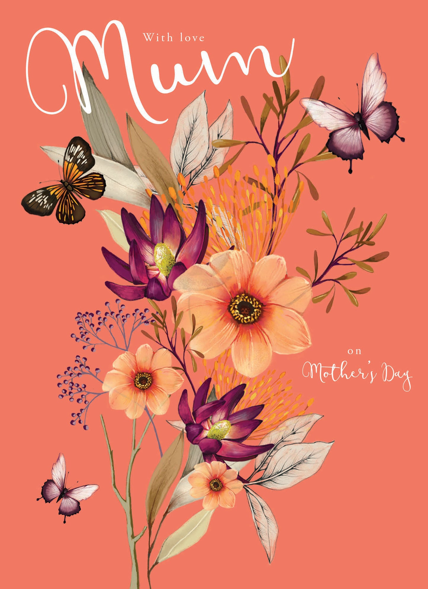 Mother's Day Card - Botanical Blooms