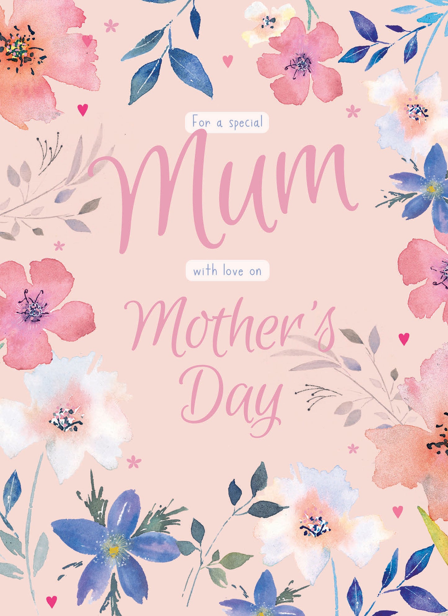 Mother's Day Card - Watercolour Floral