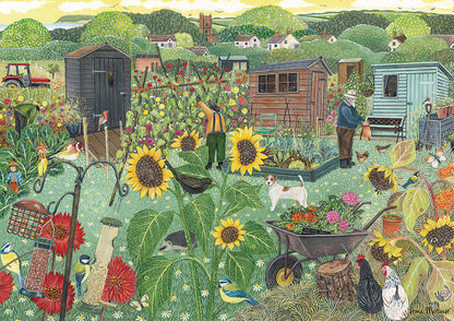 Up the Allotment - 1000 Piece Jigsaw Puzzle