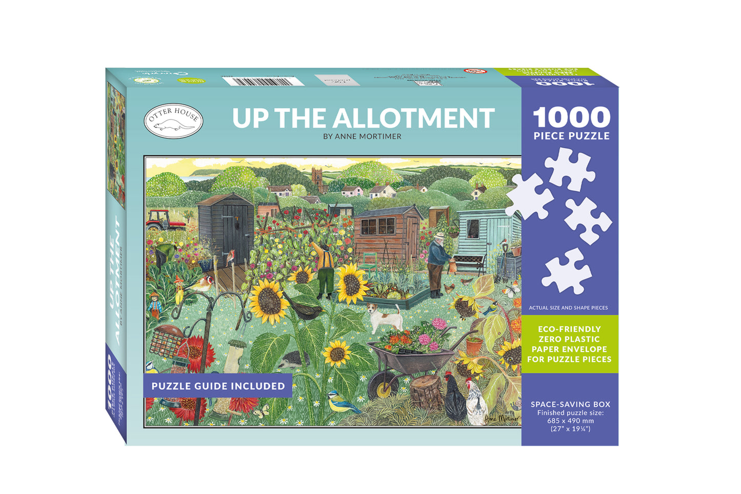 Up the Allotment - 1000 Piece Jigsaw Puzzle