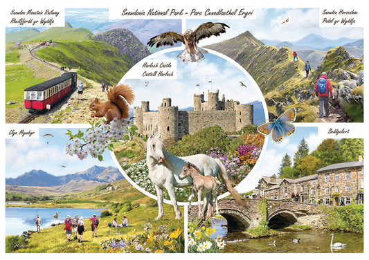 Snowdonia National Park - 1000 Piece Jigsaw Puzzle