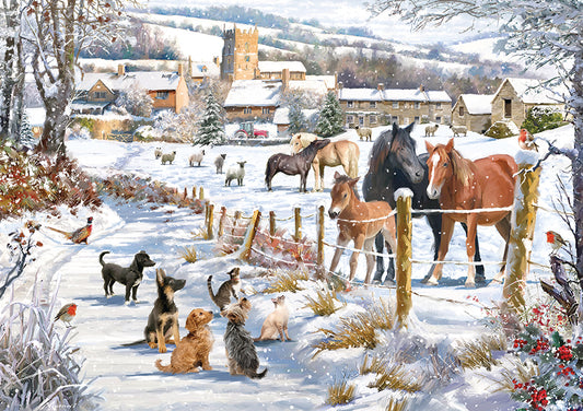 Winter Fields - 1000 Piece Jigsaw Puzzle