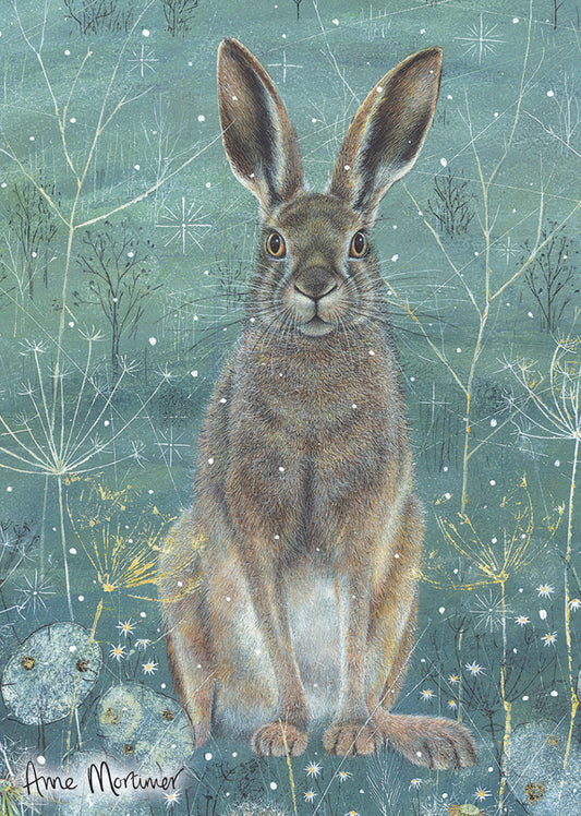 Mini Notecard Pack (6 Cards) - Enchanted Hare