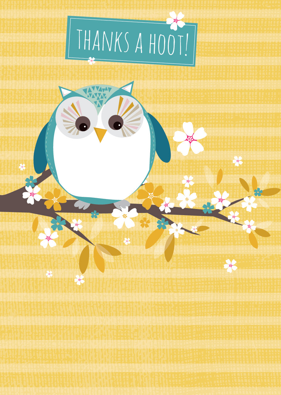 Mini Notecard Pack (6 Cards) - Little Owl