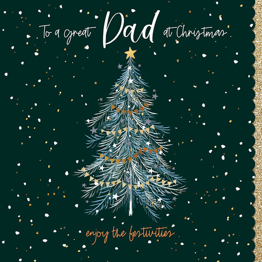 Christmas Card (Single) - Dad - Christmas Tree