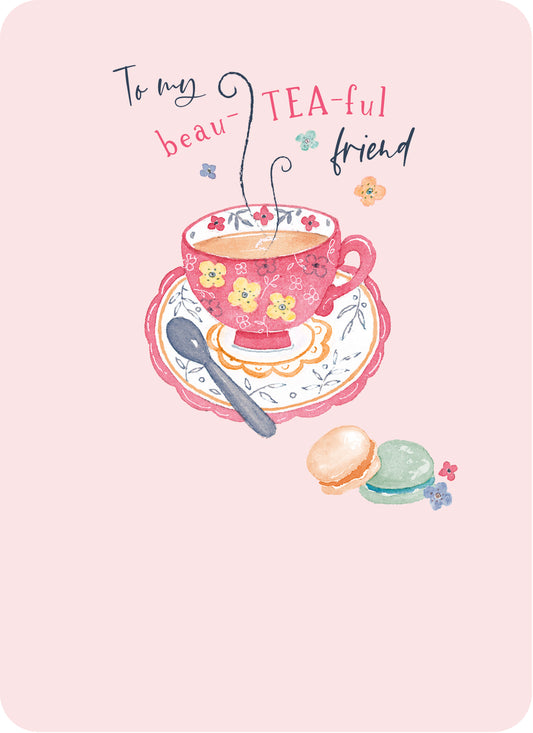 Beautiful Moments Card Collection - Teacup & Biscuits