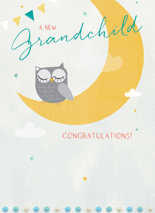 New Baby Card - Grandchild