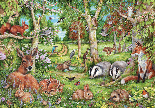 Woodland Adventures - 500 Piece Jigsaw Puzzle