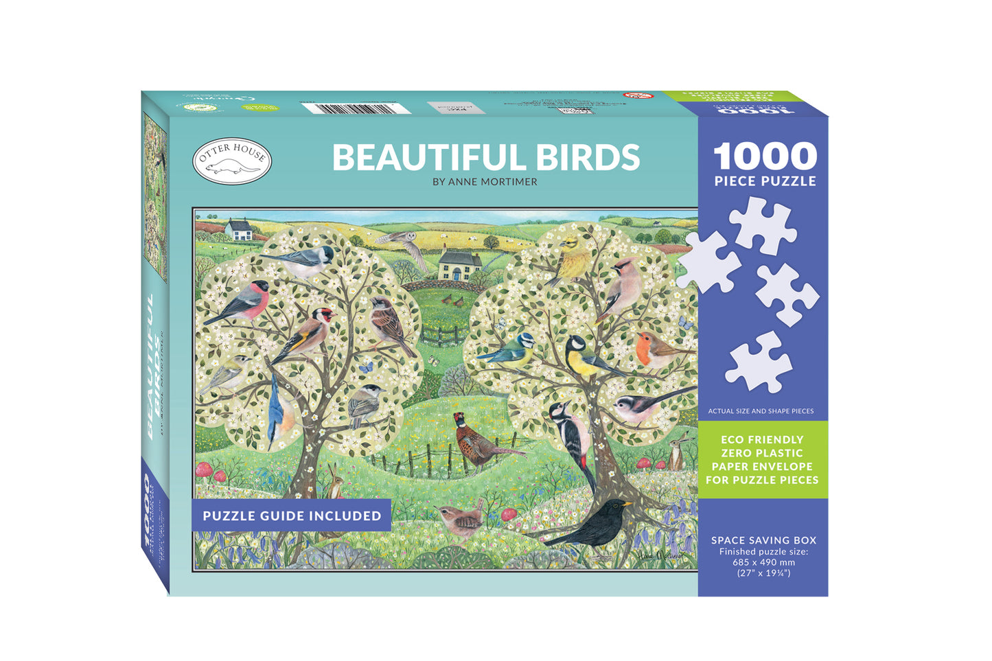 Beautiful Birds - 1000 Piece Jigsaw Puzzle