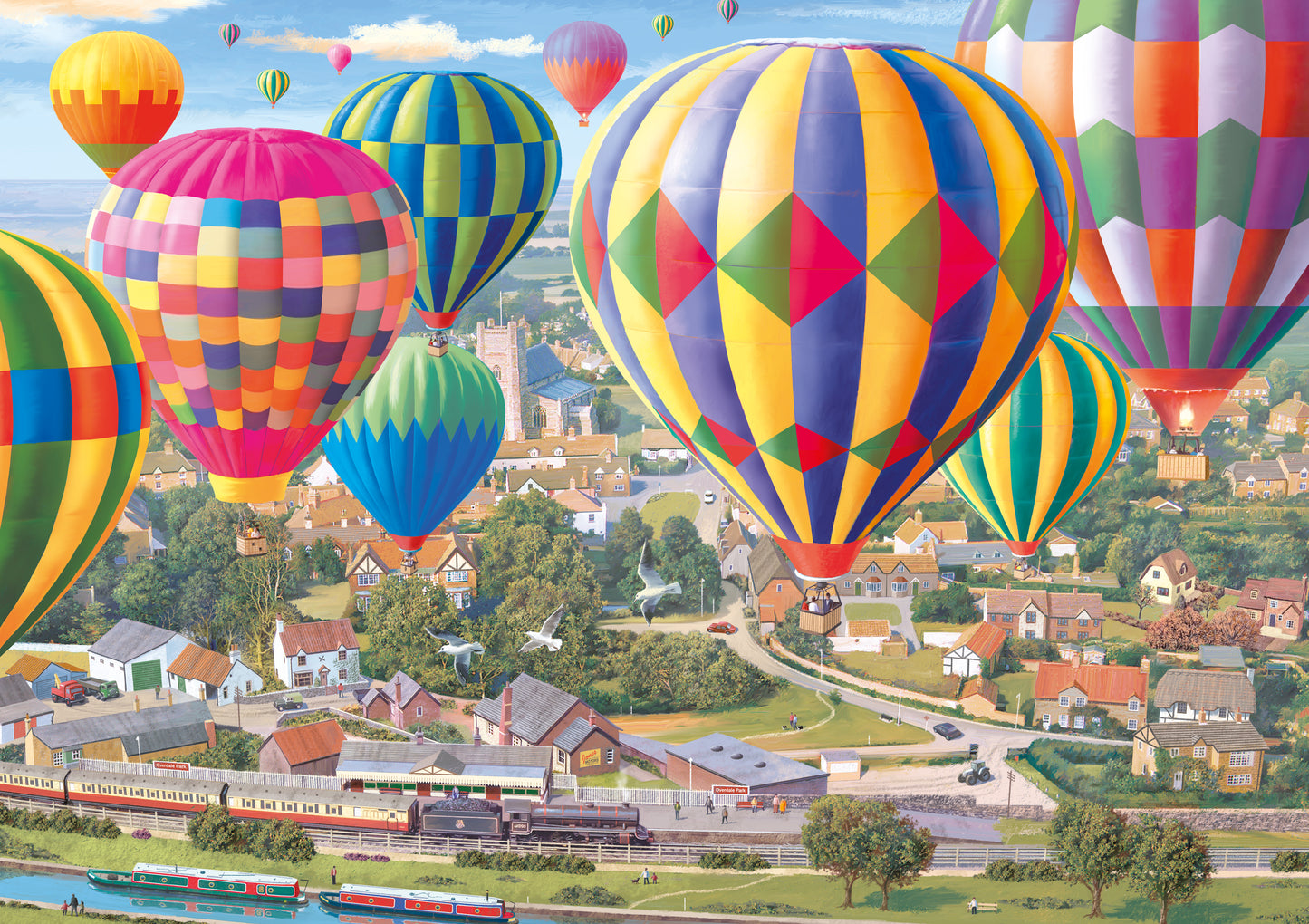 Balloon Flight - 500XL Piece Jigsaw Puzzle