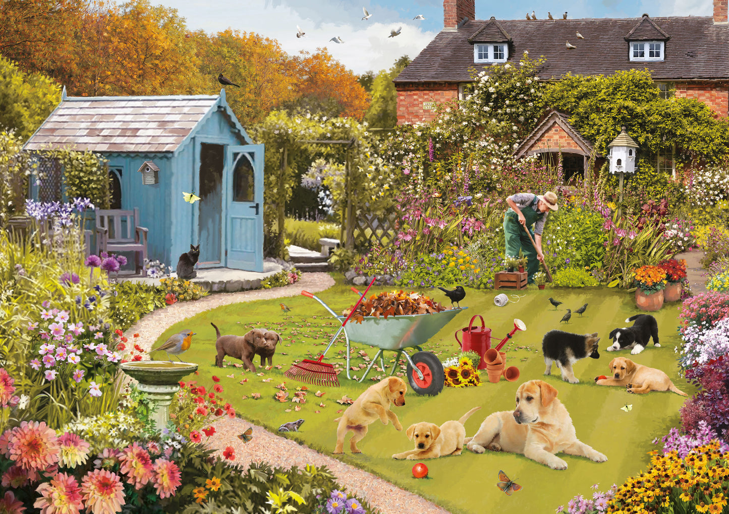 Garden Fun - 500XL Piece Jigsaw Puzzle