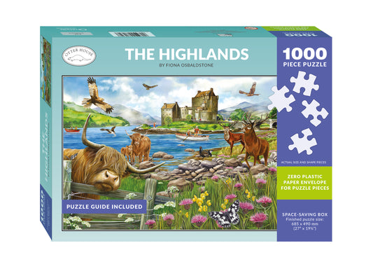 The Highlands - 1000 Piece Jigsaw Puzzle