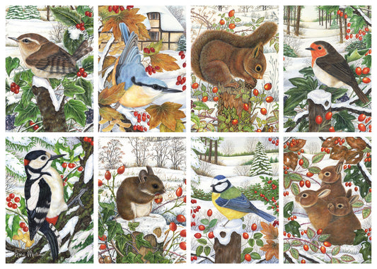 RSPB - Winter Wildlife - 1000 Piece Jigsaw Puzzle