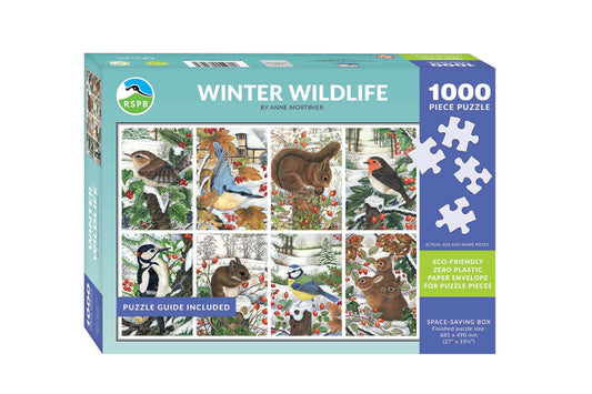 RSPB - Winter Wildlife - 1000 Piece Jigsaw Puzzle