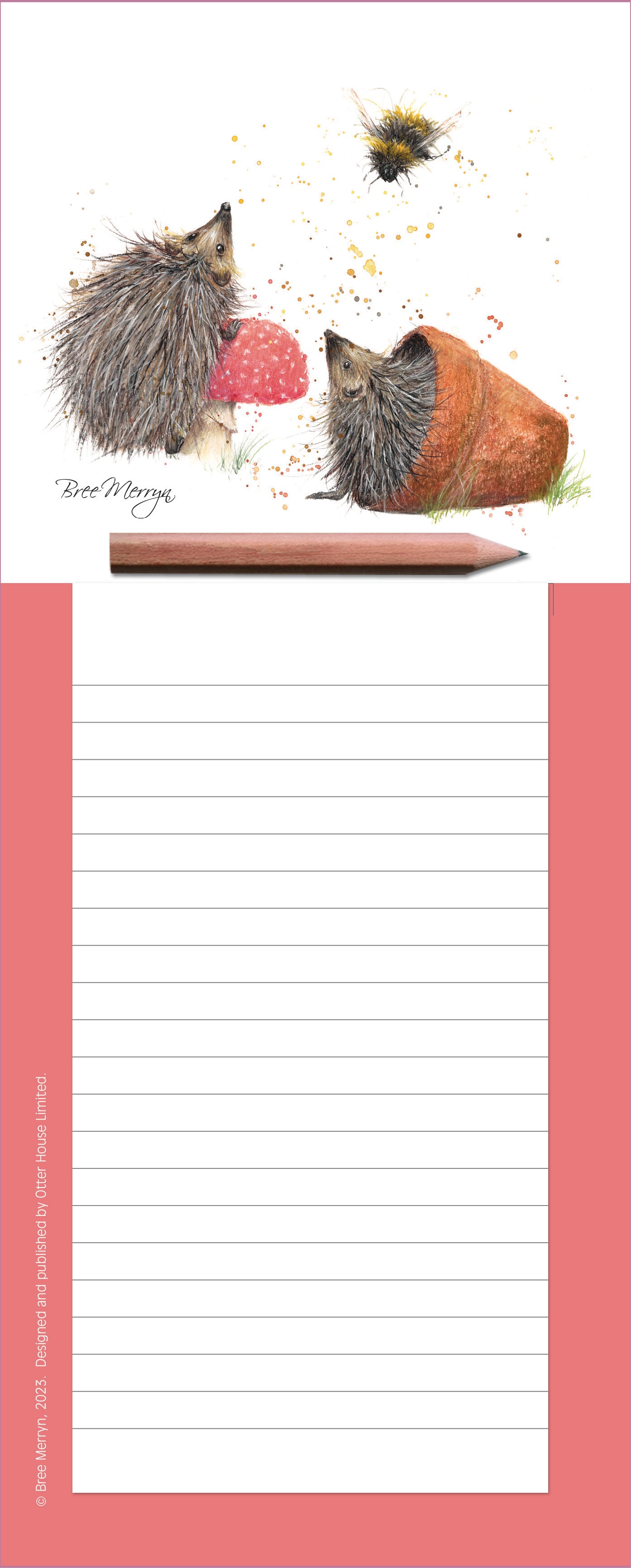 Magnetic Memo Pad - Brillo, Barb & Bumble