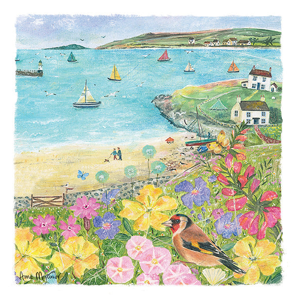 Notecard Pack (10 Cards) - At the Beach