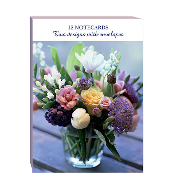 Notecard Pack (12 Cards) - Vintage Posy