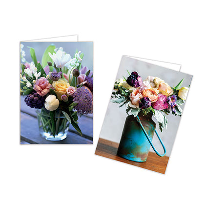 Notecard Pack (12 Cards) - Vintage Posy