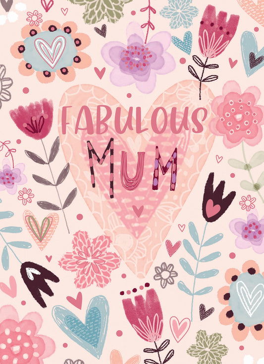 Mother's Day Card - Fabulous Mum