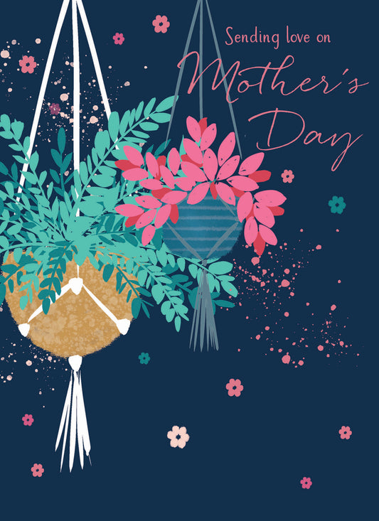 Mother's Day Card - Hanging Plants