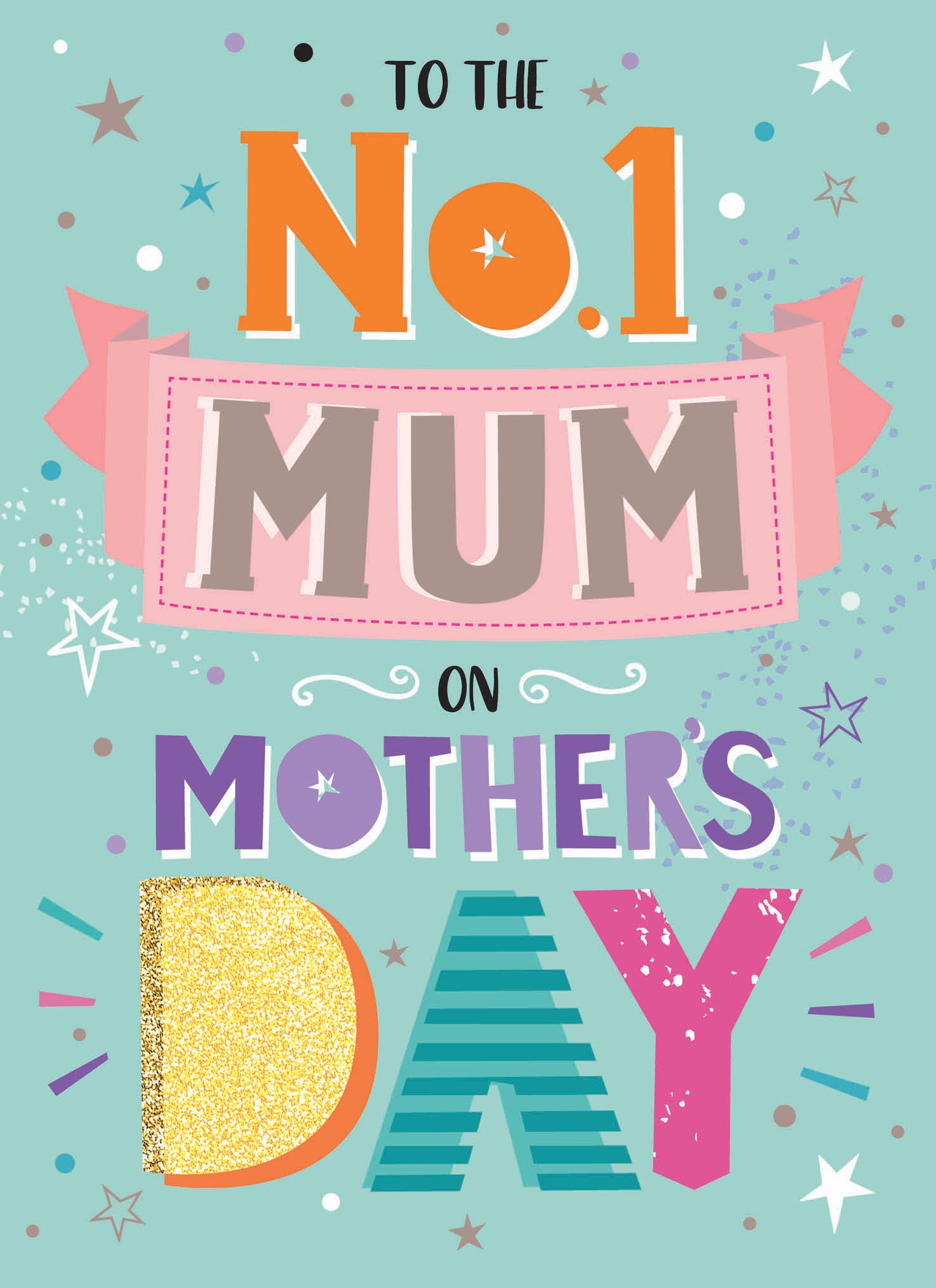 Mother's Day Card - No.1 Mum