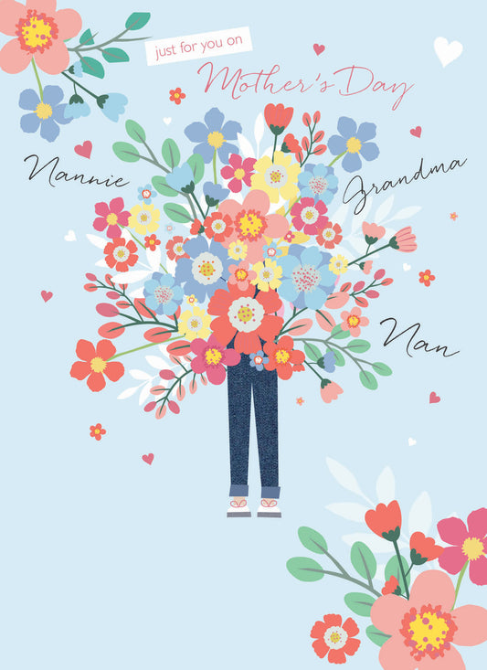 Mother's Day Card - A Big Bouquet