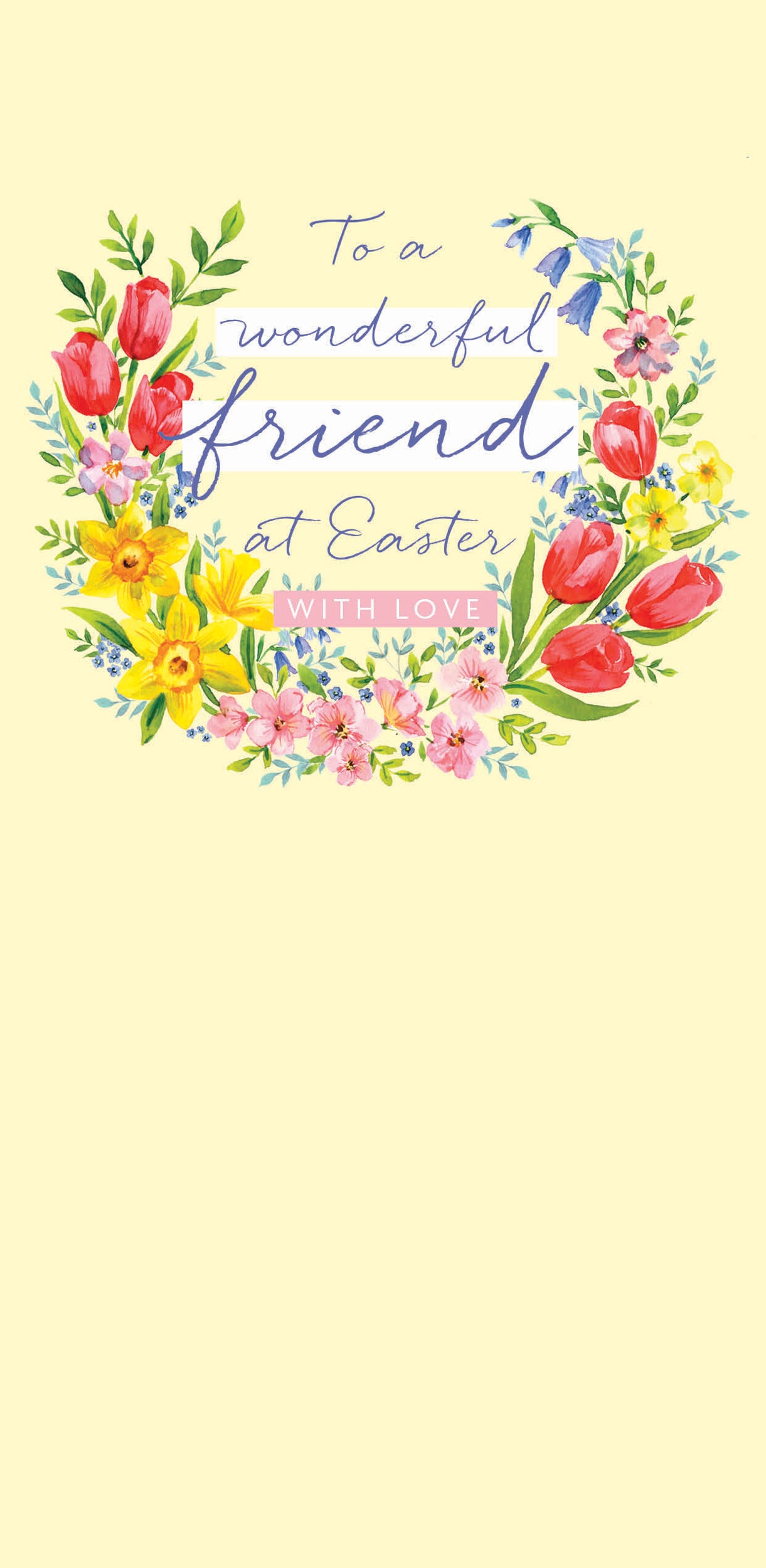 Easter Card - Wonderful Friend