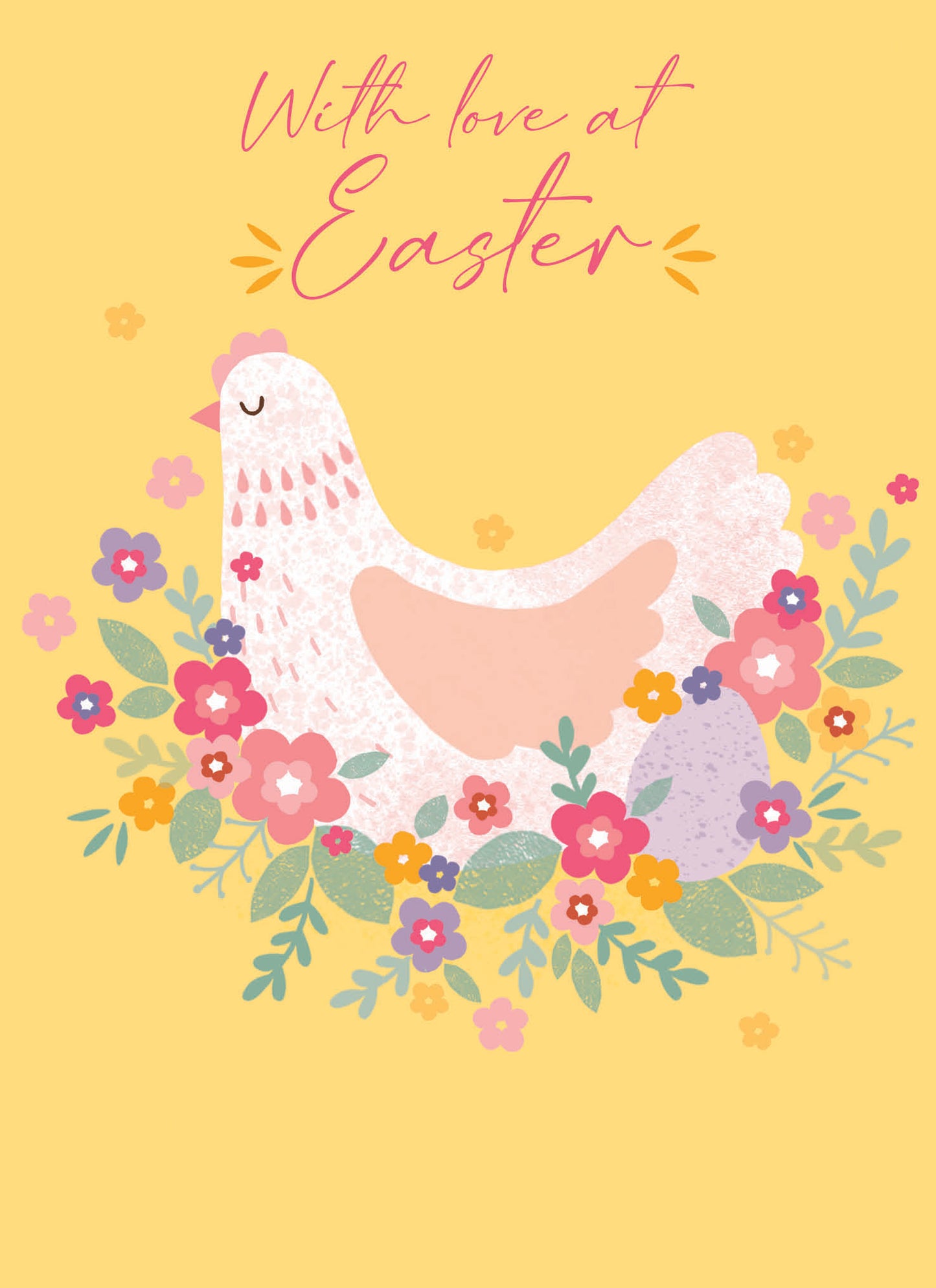 Easter Card - Hen