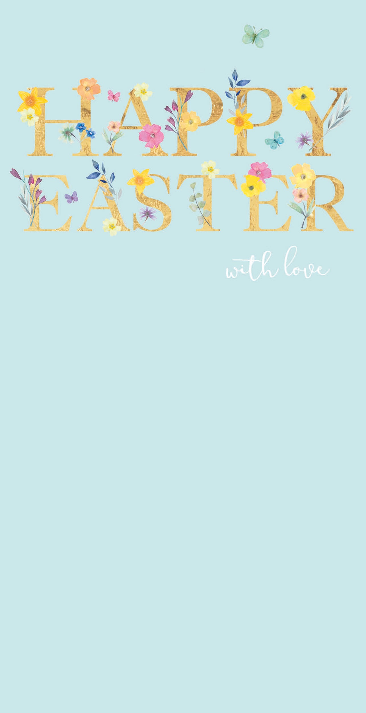 Easter Money Wallet Card - Happy Easter