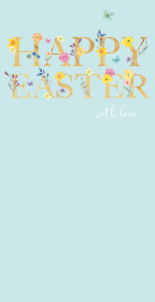 Easter Money Wallet Card - Happy Easter