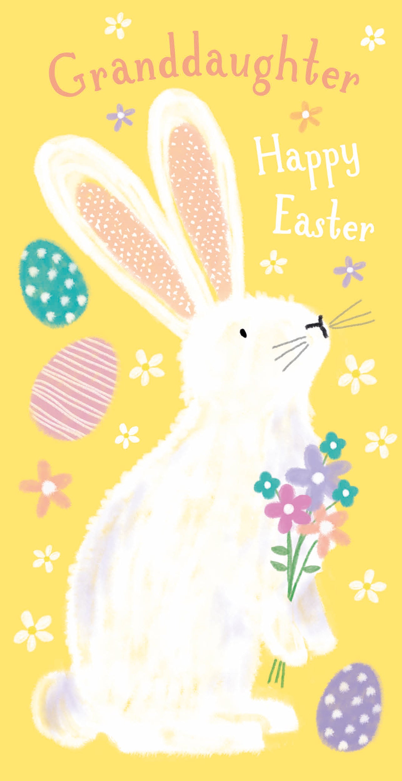 Easter Money Wallet Card - Granddaughter Rabbit