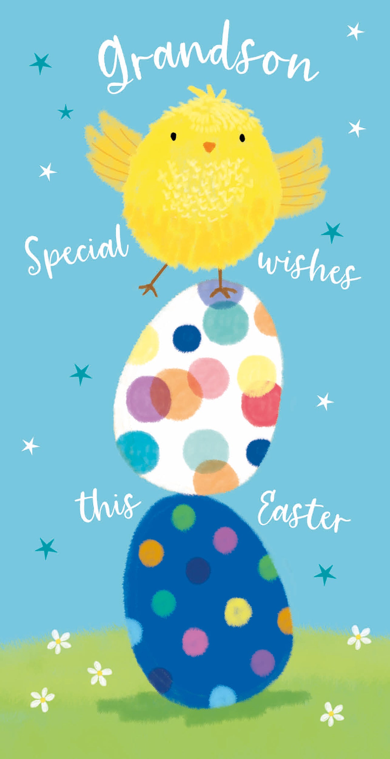 Easter Money Wallet Card - Grandson Chick