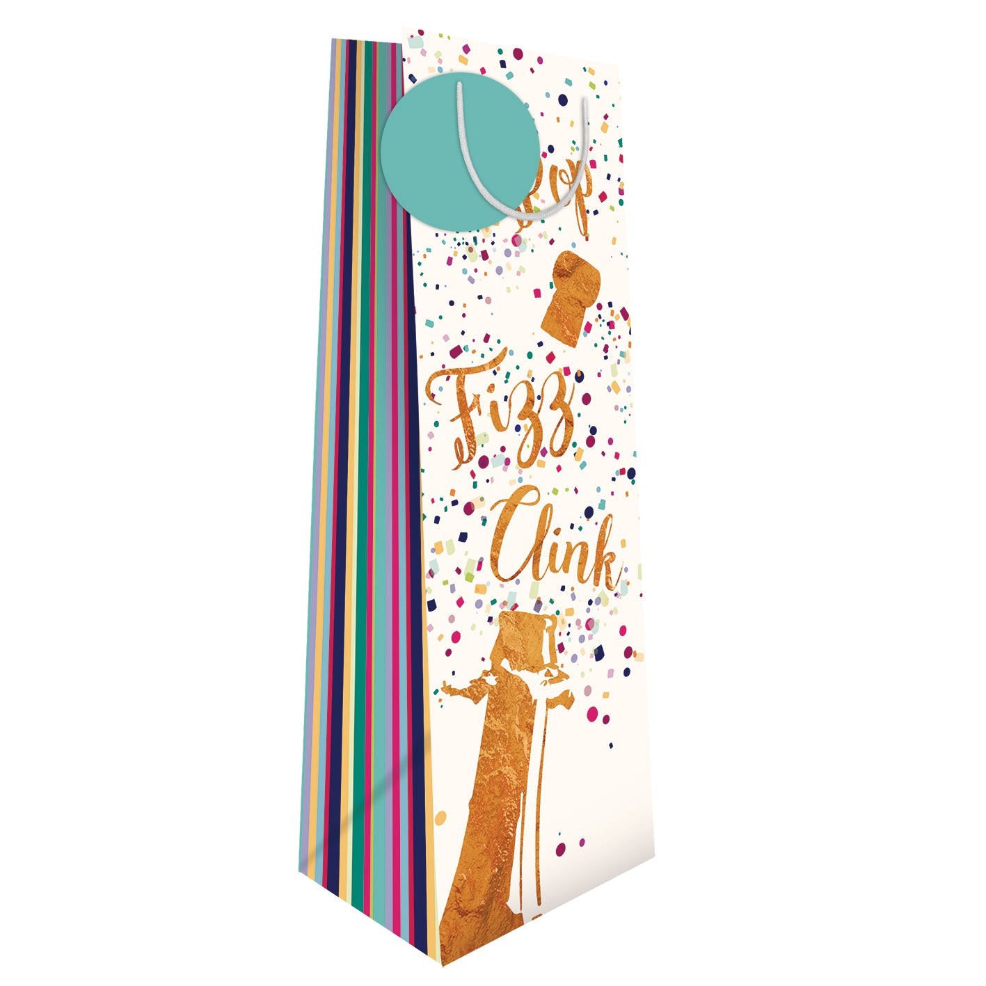 Bottle Gift Bag - Pop, Fizz, Clink