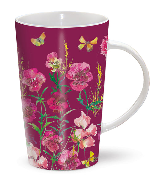 Sweet Peas & Pansies - The Riverbank Mug