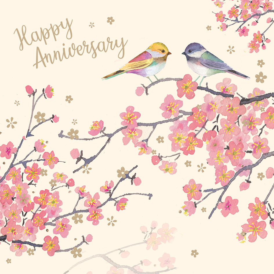 Anniversary - Birds & Blossom