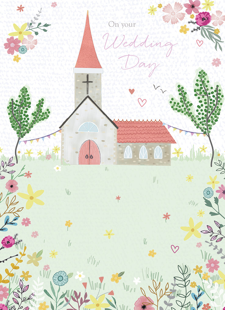 Wedding Card - Church