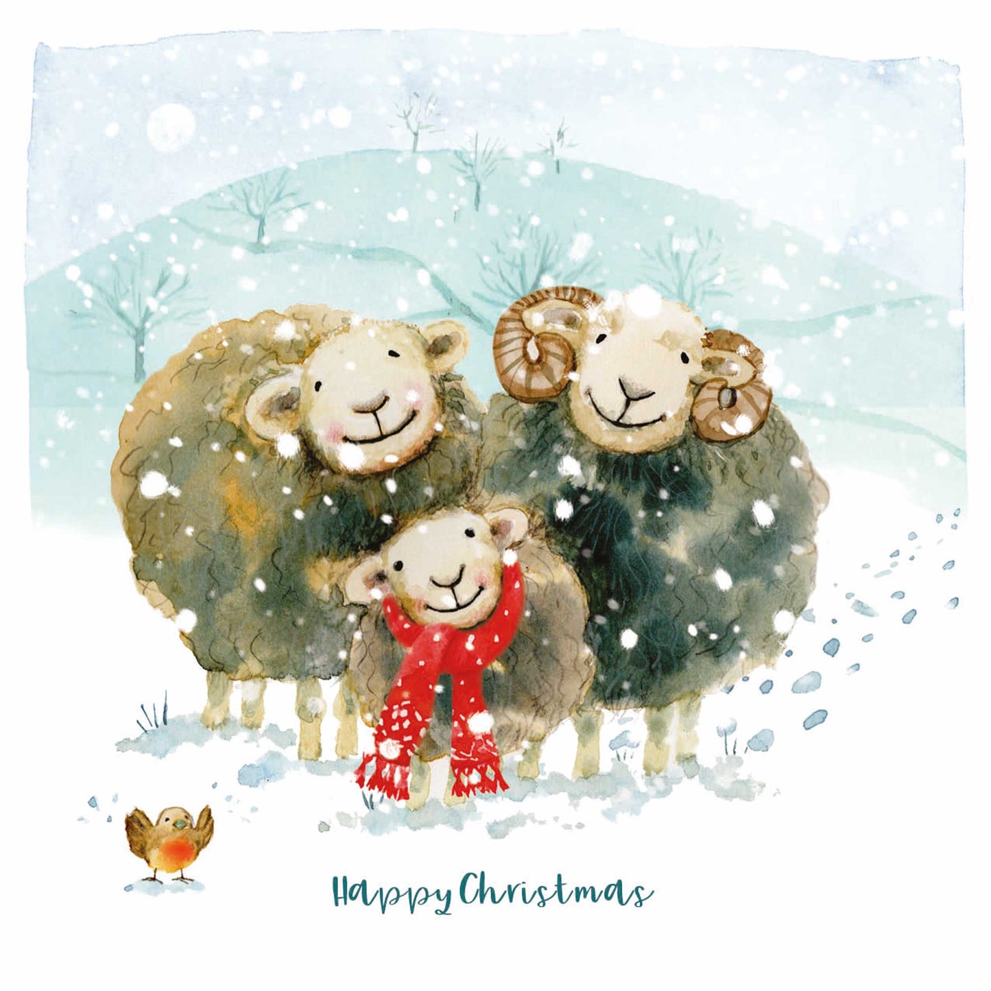 Charity Christmas Card Pack - Huddling Herdwicks