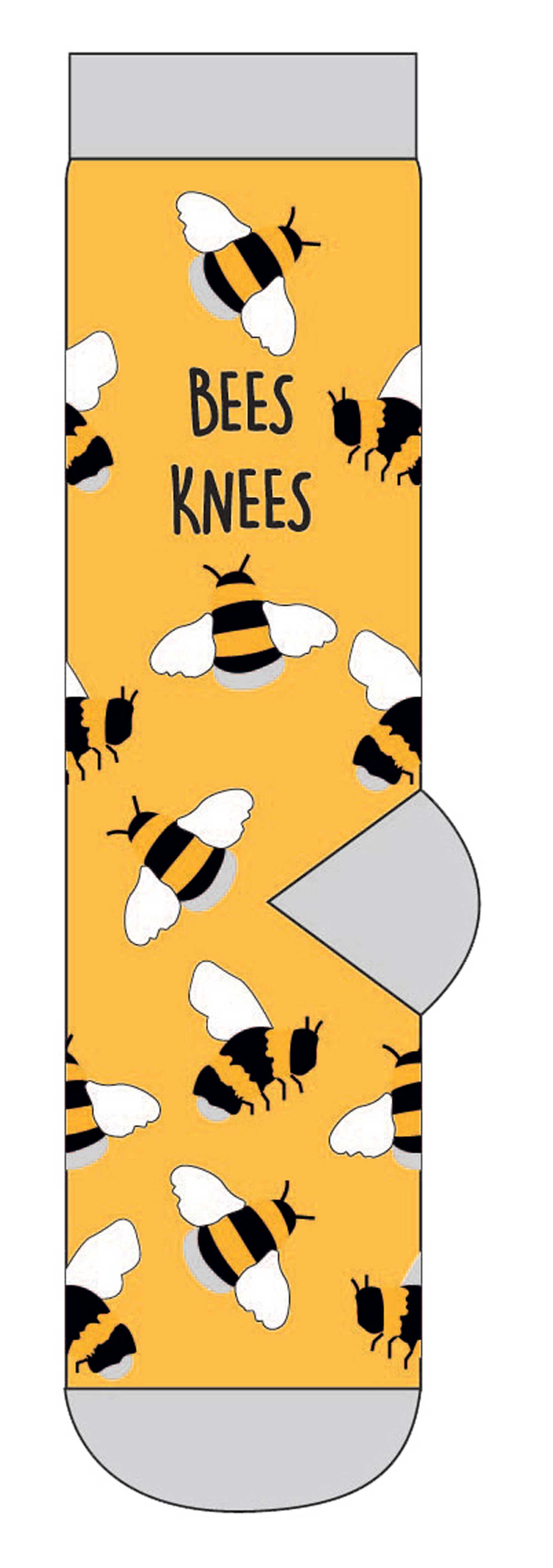 Socks - Bees Kness (1 Pair)