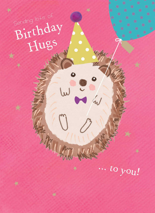 Pom Poms Card Collection - Birthday Hugs