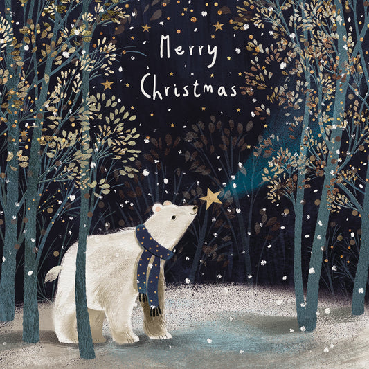 Charity Christmas Card Pack - Polar Bear Wish