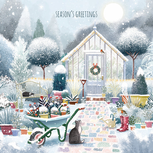 Charity Christmas Card Pack - Christmas Garden