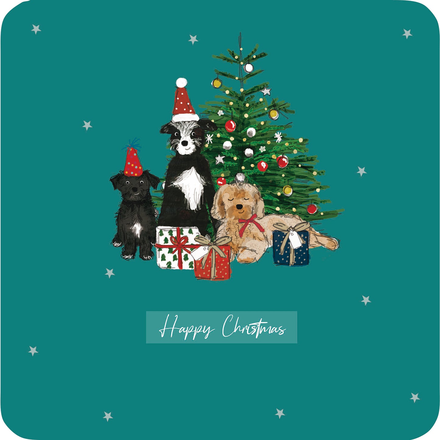 Luxury Christmas Card Pack - Pups & Presents