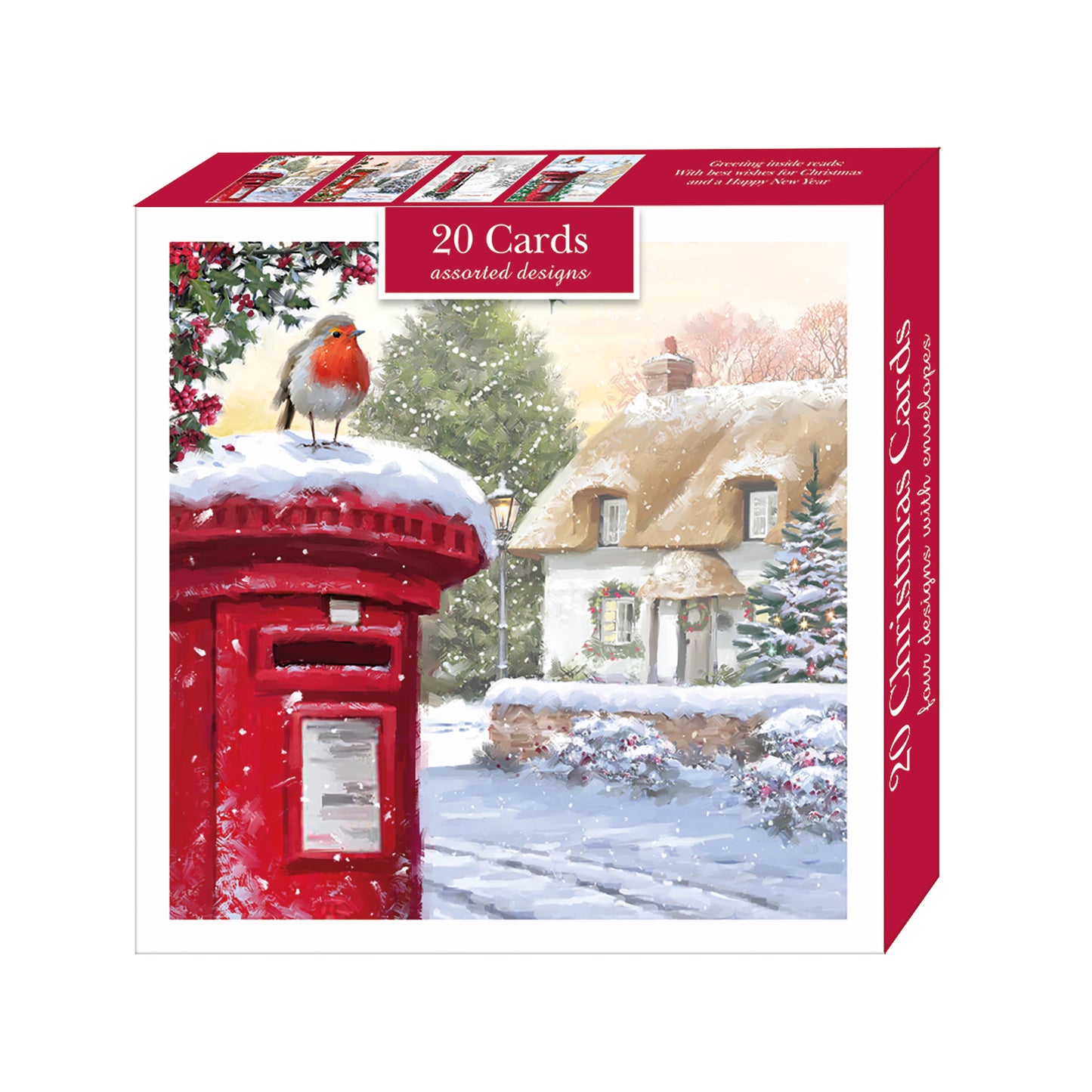 Assorted Christmas Cards - Christmas Postbox