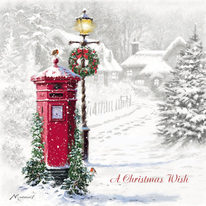 Assorted Christmas Cards - Christmas Postbox