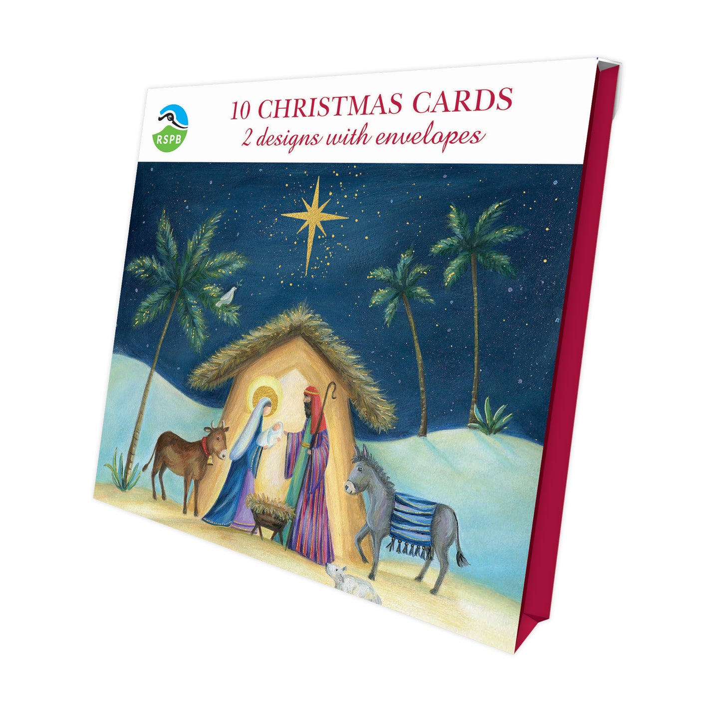 Holy Star - RSPB Luxury Christmas 10 Card Pack