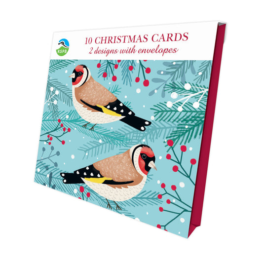 Birds & Berries - RSPB Luxury Christmas 10 Card Pack