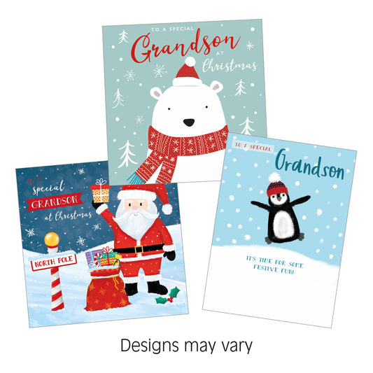 Christmas Card (Single) - Grandson