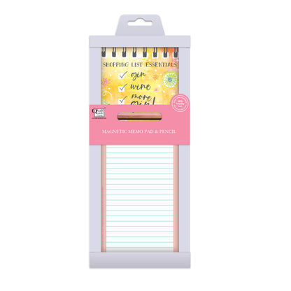 Magnetic Memo Pad - Shopping List