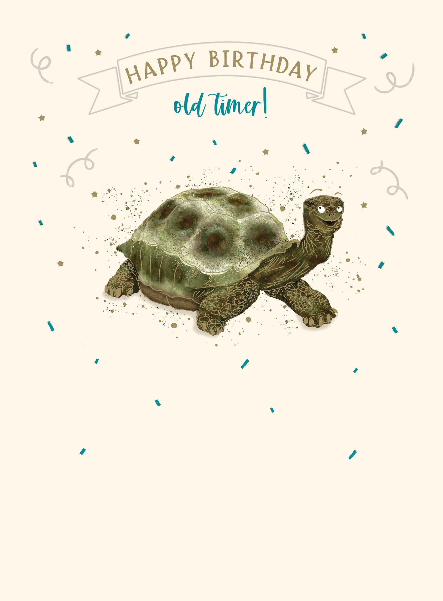 Animal Crackers Card Collection - Old Timer Tortoise